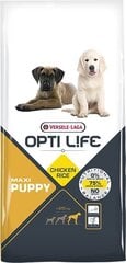 Versele-Laga Opti Life Puppy Maxi kuivtoit kutsikatele linnulihaga, 12,5 kg hind ja info | Kuivtoit koertele | kaup24.ee