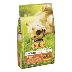 Purina Friskies Balance kuivtoit linnulihaga, 10 kg hind ja info | Kuivtoit koertele | kaup24.ee