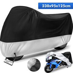 Mootorratta kate 230x95x125cm, veekindel hind ja info | Moto aksessuaarid | kaup24.ee