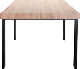 Обеденный стол 200x100 см Дуб цена и информация | Кухонные и обеденные столы | kaup24.ee