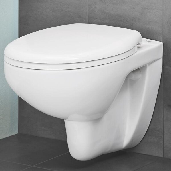 Abattant WC Grohe/couvercle Bau Ceramique 14986 SoftClose pour