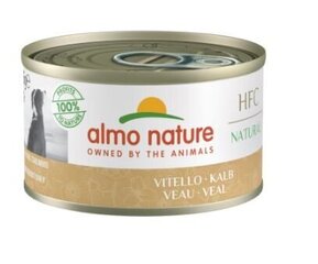 Almo Nature HFC Natural konserv koertele vasikalihaga, 95 g hind ja info | Konservid koertele | kaup24.ee