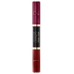 Max Factor Lipfinity Colour + Gloss помада 2x3 мл, 550 Reflective Ruby цена и информация | Помады, бальзамы, блеск для губ | kaup24.ee