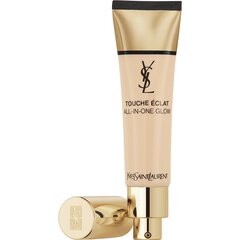 Jumestuskreem Yves Saint Laurent Touche Eclat All In One Glow SPF 23 B10 Porcelain 30 ml цена и информация | Пудры, базы под макияж | kaup24.ee