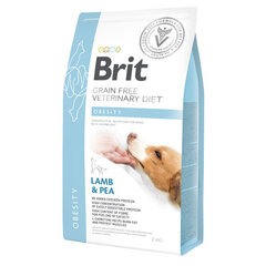 Brit GF Veterinary Diets Dog Obesity беззерновой сухой корм для собак с избыточным весом, 2 кг цена и информация | Сухой корм для собак | kaup24.ee