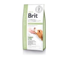 Brit GF Veterinary Diets Dog Diabetesбеззерновой сухой корм для собак с диабетом, 12 кг цена и информация | Сухой корм для собак | kaup24.ee