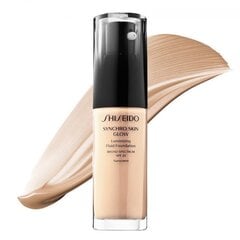 Jumestuskreem Shiseido Synchro Skin Glow Luminizing Fluid SPF 20 30 ml цена и информация | Пудры, базы под макияж | kaup24.ee