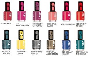 Küünelakk Rimmel Flipflop Fashion 8 ml, 325 Fuschianista hind ja info | Küünelakid, küünetugevdajad | kaup24.ee