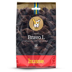 Husse Bravo L maiused koerale lambalihaga, 150 g hind ja info | Maiustused koertele | kaup24.ee