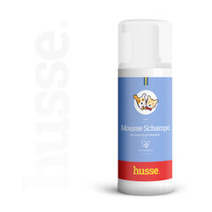 Husse Mousse Schampo Loputusvaba vaht Aloe Vera ekstraktiga, 150 ml hind ja info | Hooldusvahendid loomadele | kaup24.ee