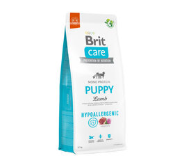 Brit Care Hypoallergenic Puppy Lamb hüpoallergeenne kuivtoit kutsikatele, 12 kg hind ja info | Kuivtoit koertele | kaup24.ee