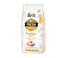 Brit Fresh Chicken with Potato Adult koeratoit, 2,5 kg hind ja info | Kuivtoit koertele | kaup24.ee