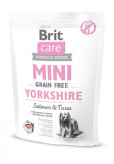 Brit Care Mini Yorkshire гипоаллергенный, беззерновой сухой корм для йоркширских терьеров, 0,4 кг цена и информация | Сухой корм для собак | kaup24.ee