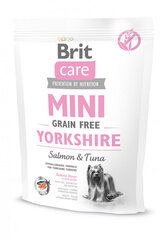 Brit Care Mini Yorkshire гипоаллергенный, беззерновой сухой корм для йоркширских терьеров, 7 кг цена и информация | Сухой корм для собак | kaup24.ee
