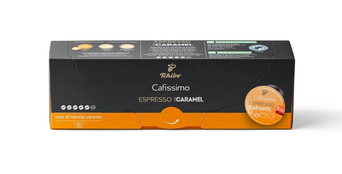 Kohvikapslid Tchibo Cafissimo Espresso Caramel hind ja info | Kohv, kakao | kaup24.ee