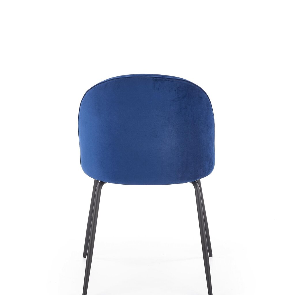 2-tooli komplekt K314, sinine/must hind ja info | Söögitoolid, baaritoolid | kaup24.ee