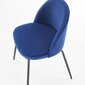 2-tooli komplekt K314, sinine/must цена и информация | Söögilaua toolid, köögitoolid | kaup24.ee