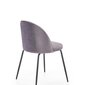 2-tooli komplekt K314, hall/must цена и информация | Söögilaua toolid, köögitoolid | kaup24.ee