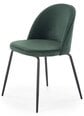 Комплект из 2-х стульев Halmar K314, зеленый / черный