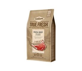 Carnilove True Fresh Beef  беззерновой, сухой корм для собакs, 4 кг цена и информация | Сухой корм для собак | kaup24.ee