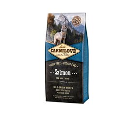 Carnilove Salmon for Adult teraviljavaba kuivtoit koertele, 1,5 kg hind ja info | Kuivtoit koertele | kaup24.ee