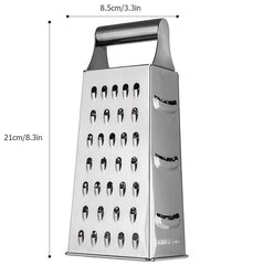 Терка кухонная, 4-х сторонняя цена и информация | Столовые и кухонные приборы | kaup24.ee