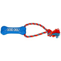 Игрушка для собак Dingo Rope with blue bone, 13 см цена и информация | Игрушки для собак | kaup24.ee