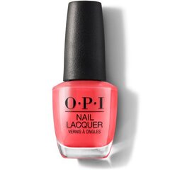 OPI küünelakk I Eat Mainely Lobster 15 ml hind ja info | Maniküüri ja pediküüri tarvikud | kaup24.ee