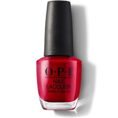 Лак для ногтей OPI Цвет So Hot It Berns 15 мл цена и информация | Средства для маникюра и педикюра | kaup24.ee