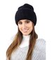 Kamea naiste müts BENITA*06, must 5903246781137 hind ja info | Naiste mütsid ja peapaelad | kaup24.ee