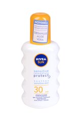 Солнцезащитный лосьон Nivea Sun Sensitive Immediate SPF 30 200 мл цена и информация | Кремы от загара | kaup24.ee