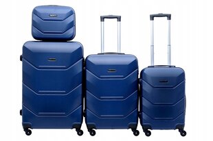 Набор жестких чемоданов Bagia ABS HAVANA EXCLUSIVE 100 л цена и информация | Чемоданы, дорожные сумки | kaup24.ee
