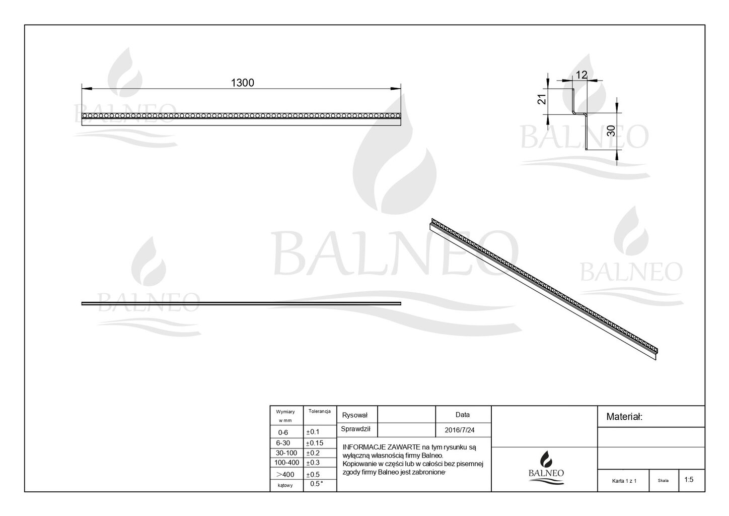 Põrandale kallutatud liistud 130 cm inox цена и информация | Duširennid | kaup24.ee