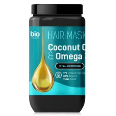 Bio Naturell juuksemask kookosõliga ja Omega 3, 946ml hind ja info | Maskid, õlid, seerumid | kaup24.ee