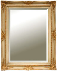 Зеркало Rovigo, коричневое / белое цена и информация | Зеркала | kaup24.ee