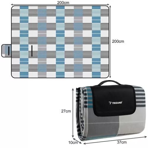 Rannamatt 200x200cm H8 hind ja info | Matkamadratsid, matkamatid | kaup24.ee