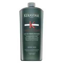 Kérastase Genesis Homme Bain De Force Quotidien укрепляющий шампунь для ослабленных волос 1000 мл цена и информация | Средства для укрепления волос | kaup24.ee