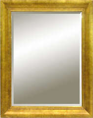 Зеркало Fano, 97x77 см, золотой цвет цена и информация | Зеркала | kaup24.ee