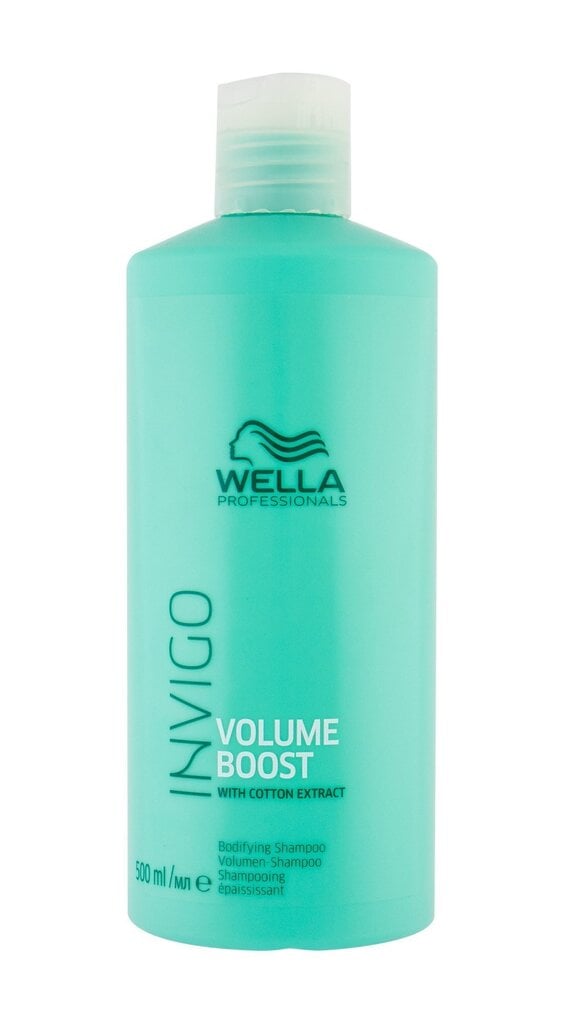 Kohevust andev šampoon Wella Professionals Invigo Volume Boost 500 ml hind ja info | Šampoonid | kaup24.ee