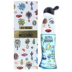 Tualettvesi naistele Moschino Cheap and Chic So Real EDT 50 ml hind ja info | Naiste parfüümid | kaup24.ee