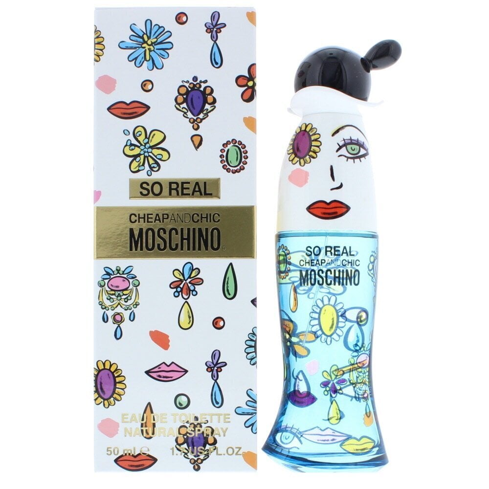 Tualettvesi naistele Moschino Cheap and Chic So Real EDT 50 ml hind ja info | Naiste parfüümid | kaup24.ee