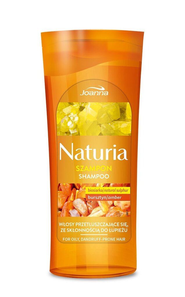 Šampoon rasustele juustele merevaigu ja biosulfuriga Joanna Naturia 200 ml hind ja info | Šampoonid | kaup24.ee