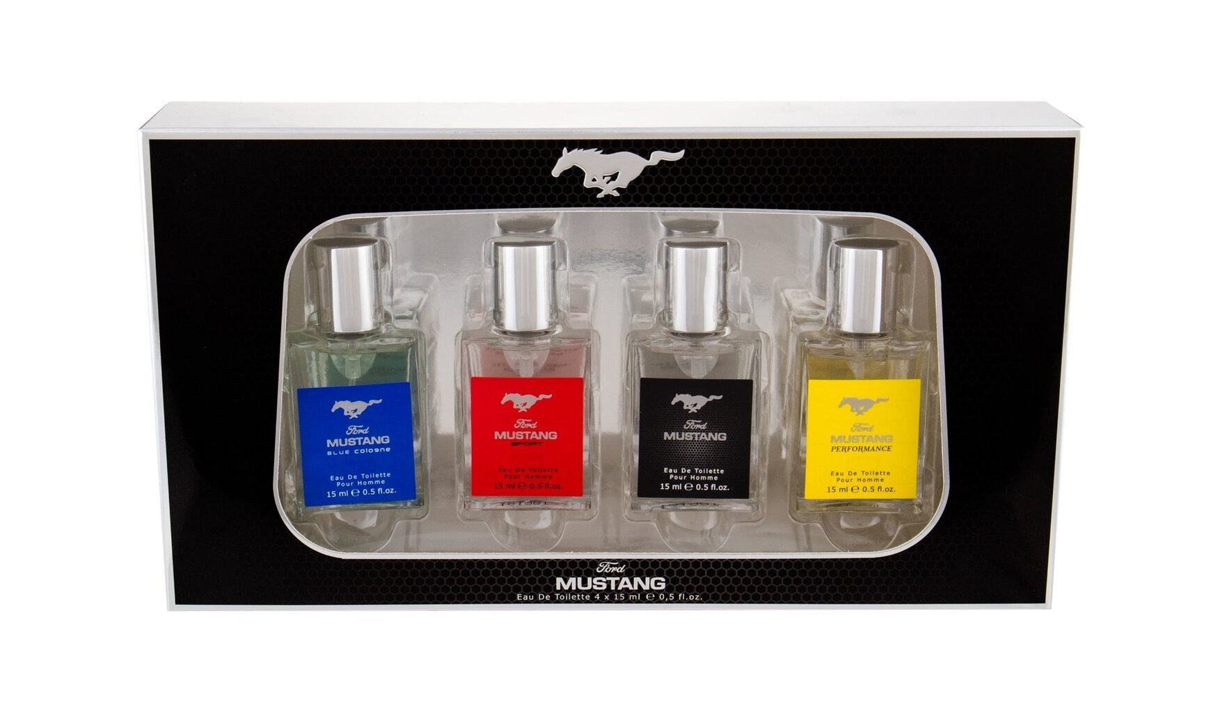 Lõhnakomplekt Ford Mustang meestele EDT 4 x 15 ml цена и информация | Meeste parfüümid | kaup24.ee