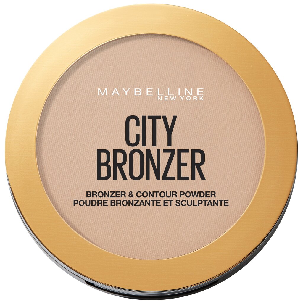 Päikese- ja kontuurpuuder Maybelline New York City Bronze 8 g цена и информация | Päikesepuudrid, põsepunad | kaup24.ee