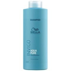 Puhastav šampoon Wella Invigo Aqua Pure 1000 ml hind ja info | Wella Kosmeetika, parfüümid | kaup24.ee