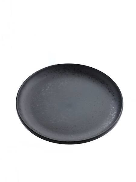 HTI keraamiline taldrik Black & Dots, 26 cm hind ja info | Lauanõud ja kööginõud | kaup24.ee