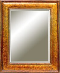 Зеркало Novara, 104x84 см, золотого цвета цена и информация | Зеркала | kaup24.ee