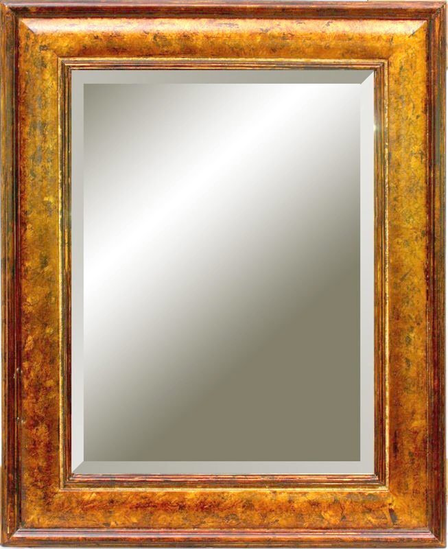 Peegel Novara, 104x84 cm, kuldne цена и информация | Peeglid | kaup24.ee