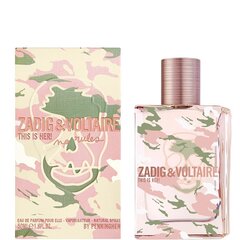 Parfüümvesi naistele Zadig & Voltaire This Is Her! No Rules EDP 50 ml hind ja info | Naiste parfüümid | kaup24.ee