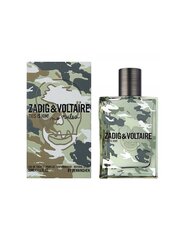 Tualettvesi meeste Zadig & Voltaire This Is Him! No Rules EDT 50 ml hind ja info | Meeste parfüümid | kaup24.ee